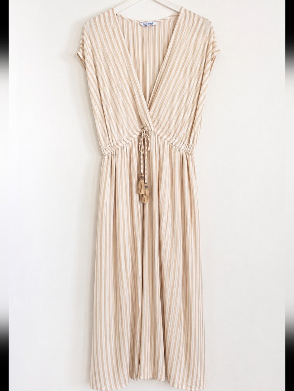 Blue Island  Sleeveless, Flowy Maxi Dress